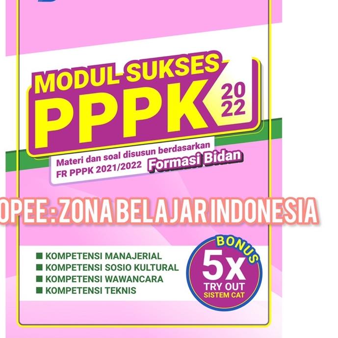 ✨MEGA ⚡ALE✨ Modul PPPK 2022 Formasi Bidan produck terbaik