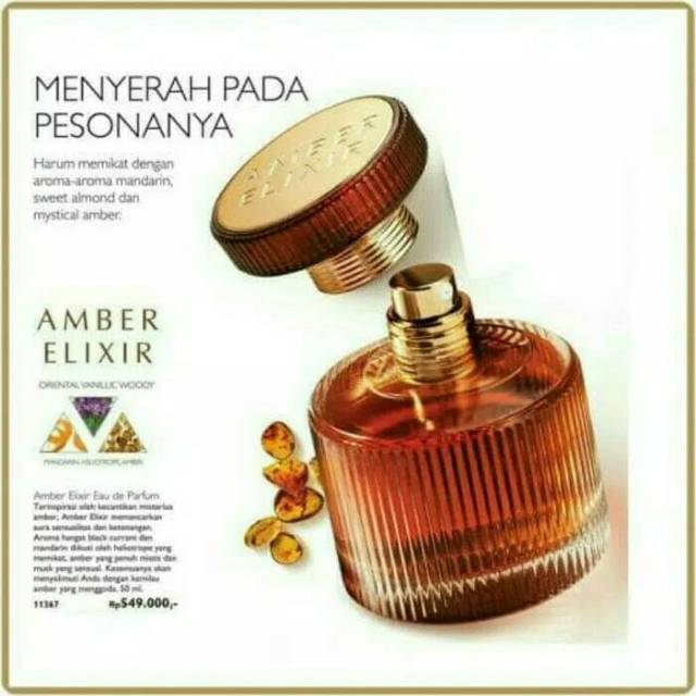 Amber elixir eau de parfum