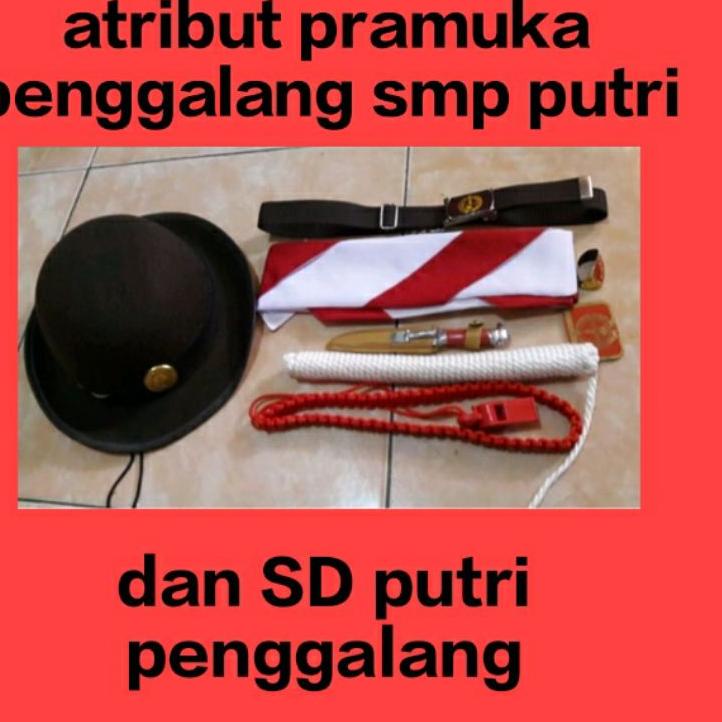 LANGSUNG ATC.. atribut.pramuka.penggalang.putri