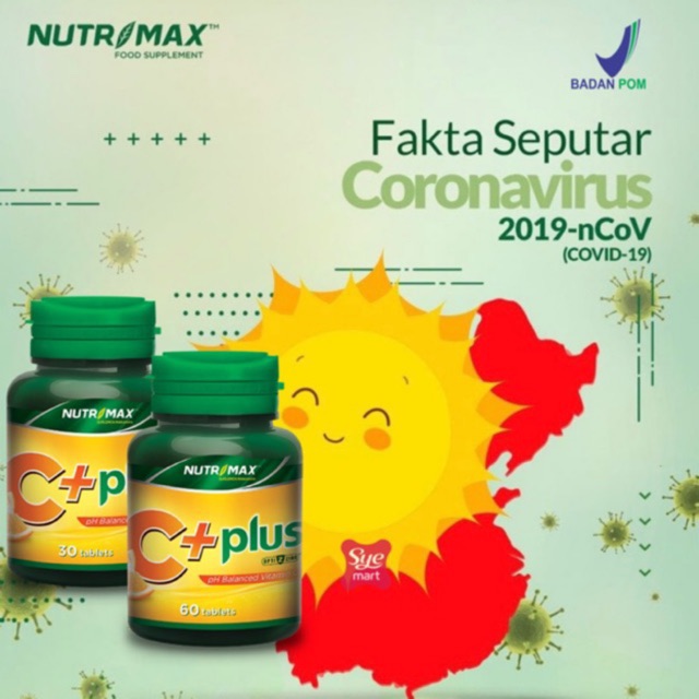 BPOM NUTRIMAX C+ PLUS ISI 30S / VITAMIN C + PENAMBAH STAMINA &amp; DAYA TAHAN TUBUH / SYE