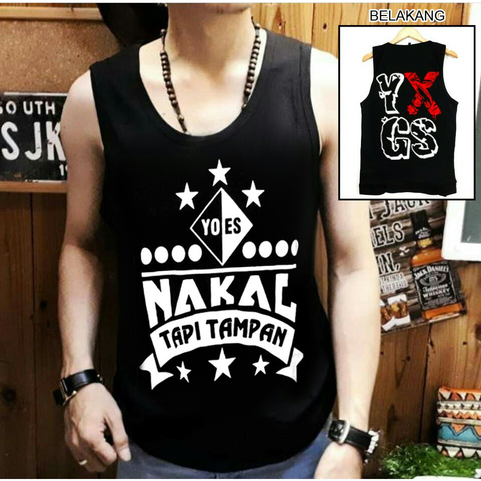 Singlet pria lekbong nakal yoes