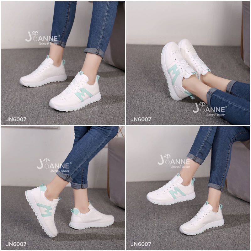 JOANNE Leather Sneakers Shoes JN6007 [ORIGINAL BRAND]