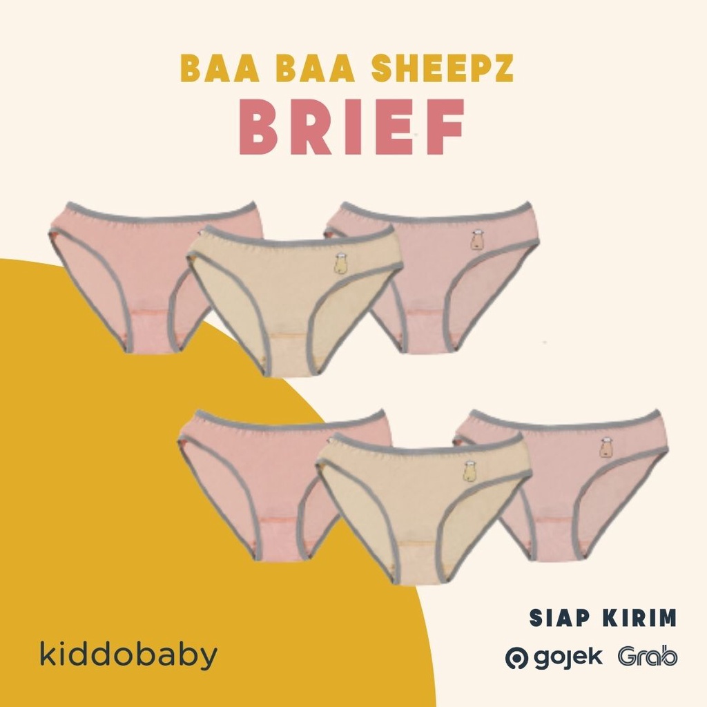 Baa Baa Sheepz Briefs | Celana Dalam Anak