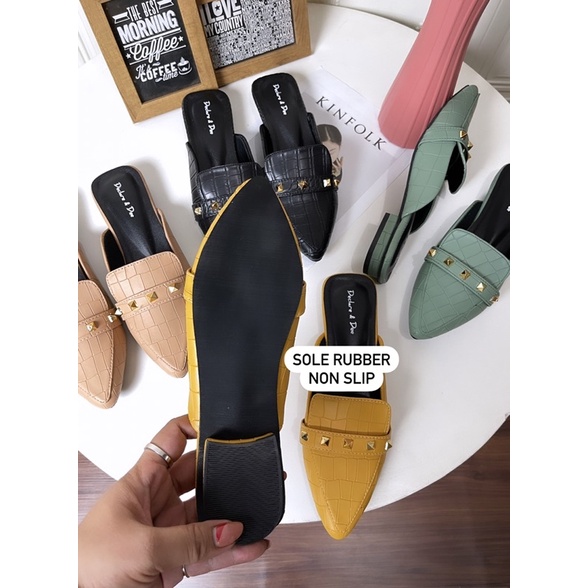 DECLARE&amp;DEE OSAKA MULES WANITA CROCO (COD)