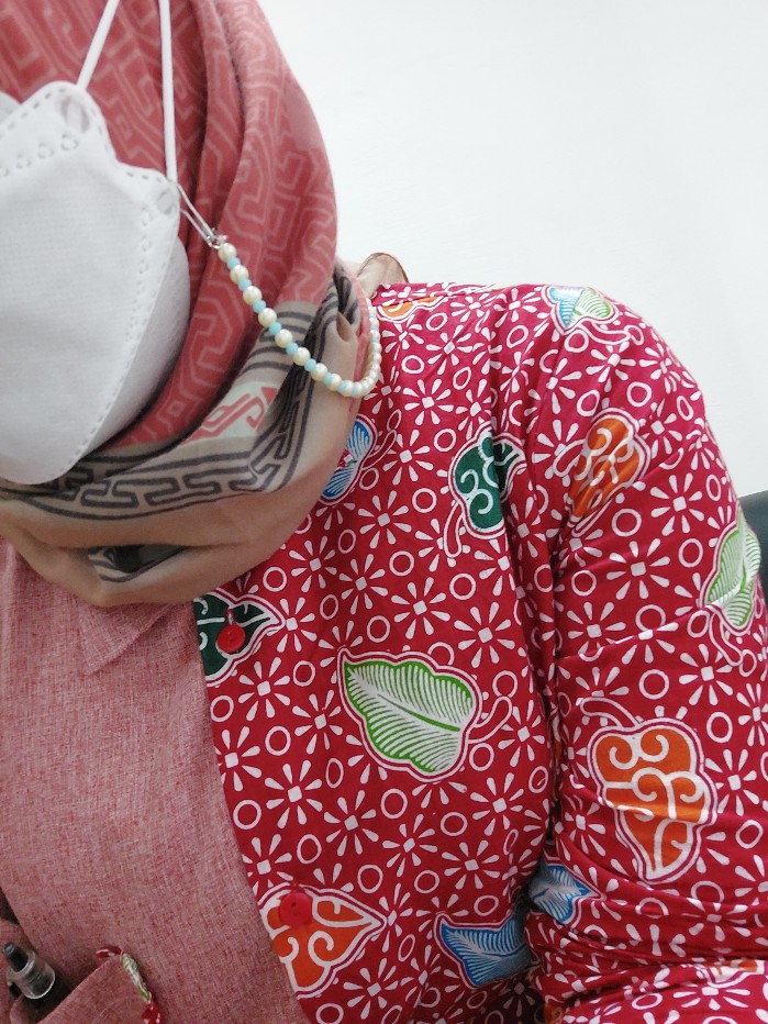 Atasan Batik Wanita Lilliana Leaf Busui 7203