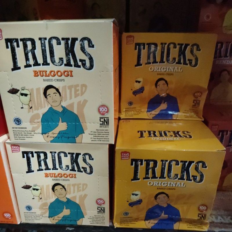 tricks baked crisps