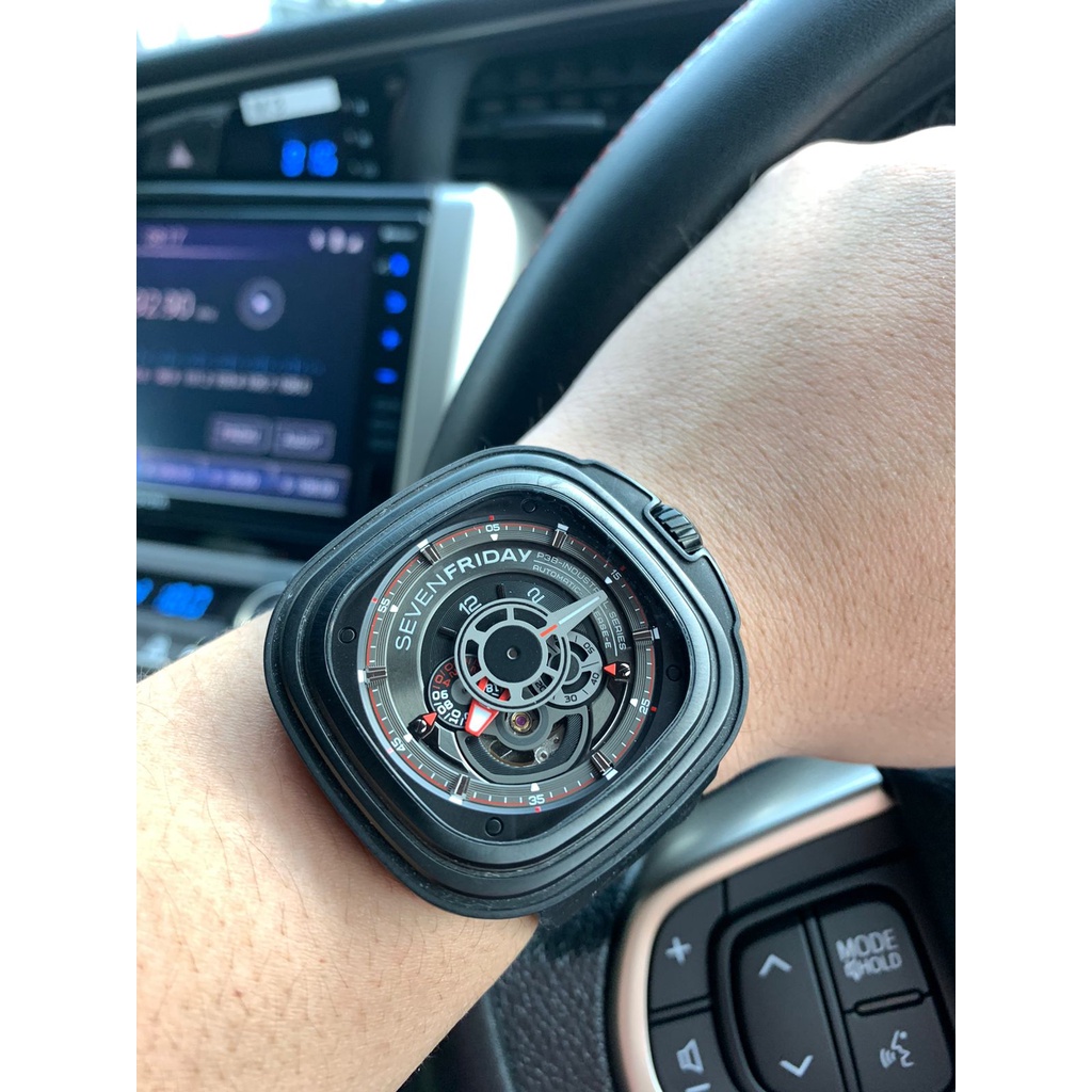 JAM TANGAN PRIA SEVEN FRIDAY SF-P3B/01 AUTOMATIC ORIGINAL 100% FULLSET
