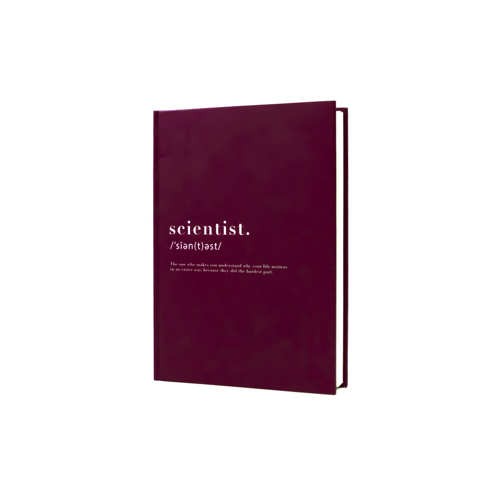 

Classic Notebook - Scientist