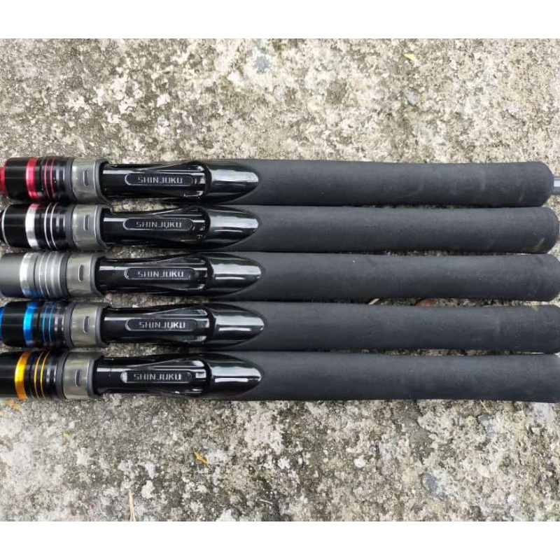 REEL SEAT SHINJUKU BLACK IN 15mm / Length 27cm