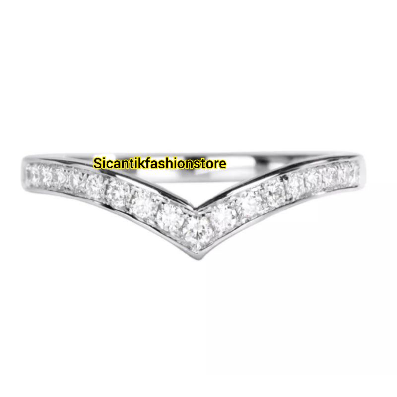 Cincin Titanium Fuji Viral Fashion Wanita Terbaru Terlaris Anti Karat Selamanya Cincin Perak Silver 925 Cincin K5 Gold Cincin Wanita Rose Gold Full Permata Cincin Wanita Permata Viral Cincin Fuji Permata Viral