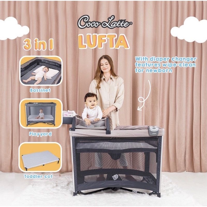 Box Bayi Baby Box Ranjang Bayi Cocolatte H1910 Lufta