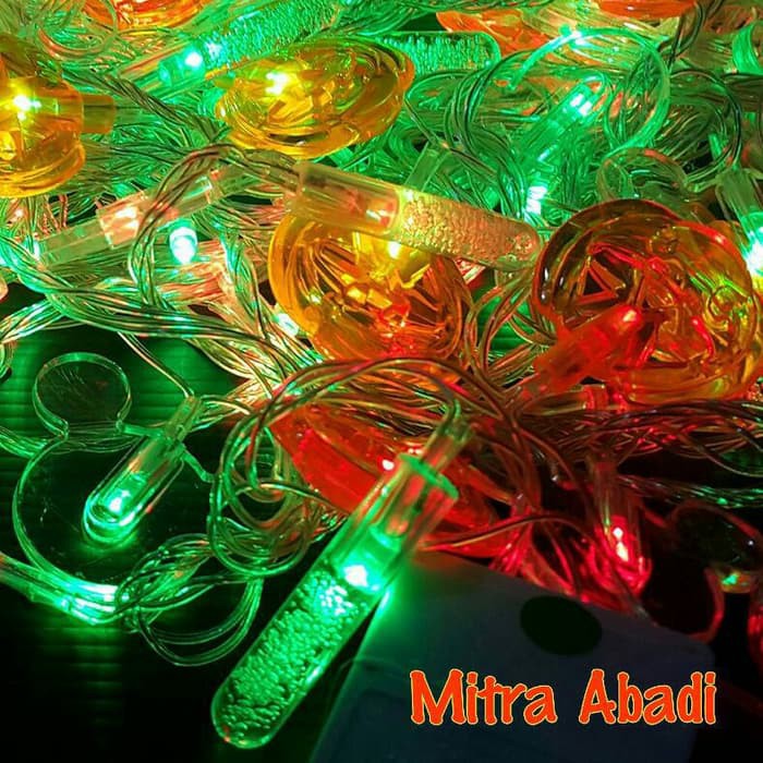 Aksesoris Lampu Natal Model Tabung Air 1 Sett = 10 pcs