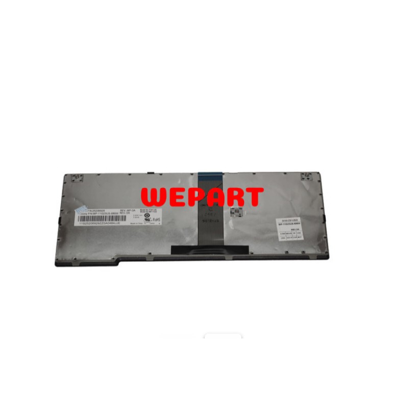 Keyboard Lenovo S110 S200 S206 Black