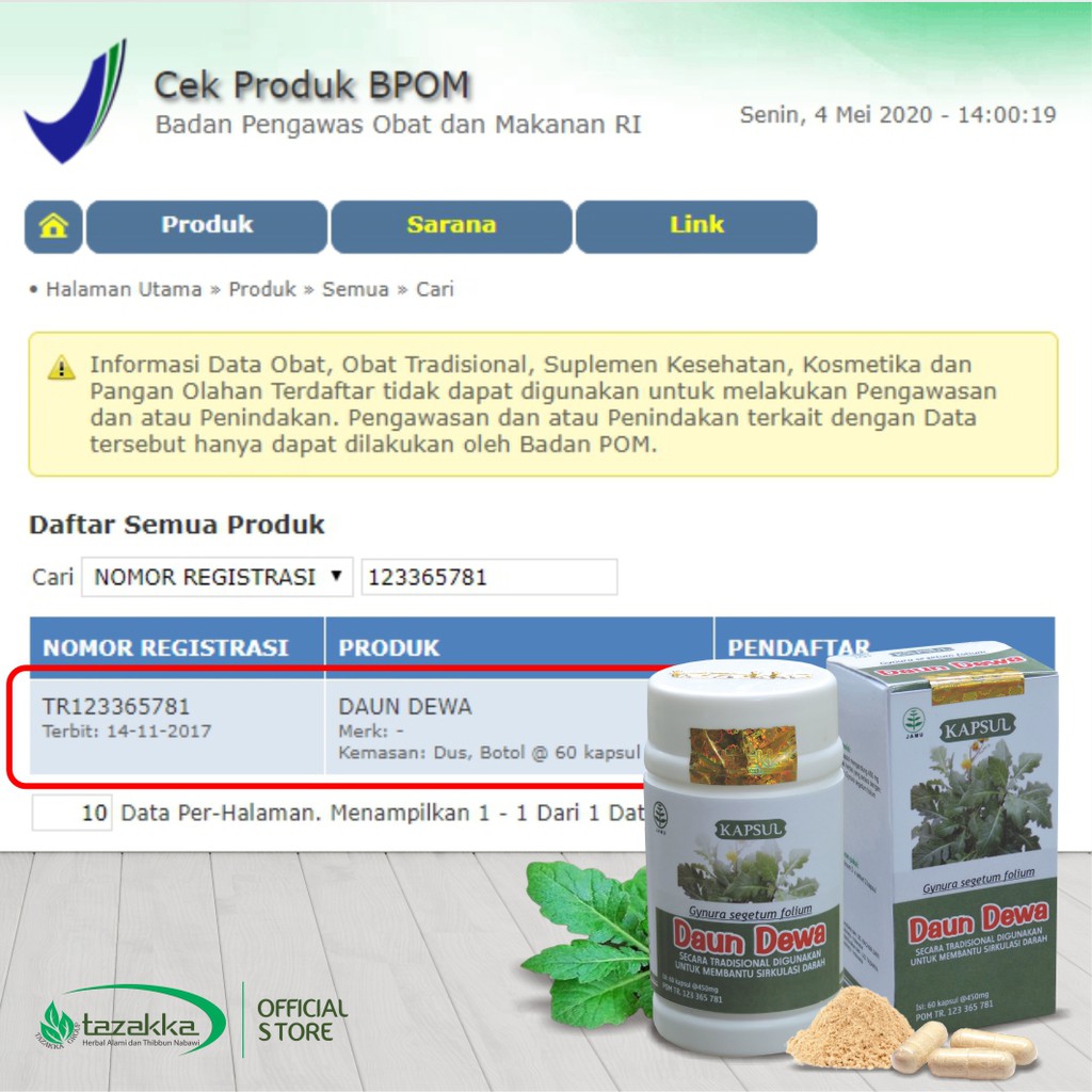 KAPSUL DAUN DEWA KUALITAS EKSTRAK ORIGINAL | Memeperlancar Peredaran DARAH Secara Alami