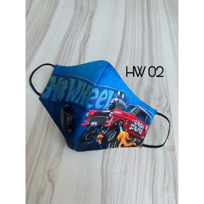 Masker Stylish HotWheels Series