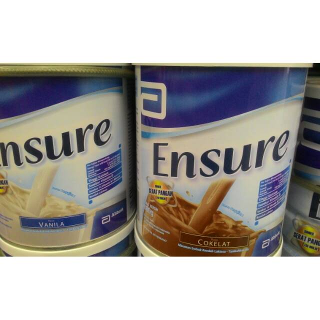 

Susu ENSURE Nutrition support for Adult rasa Vanila & Coklat 400gr