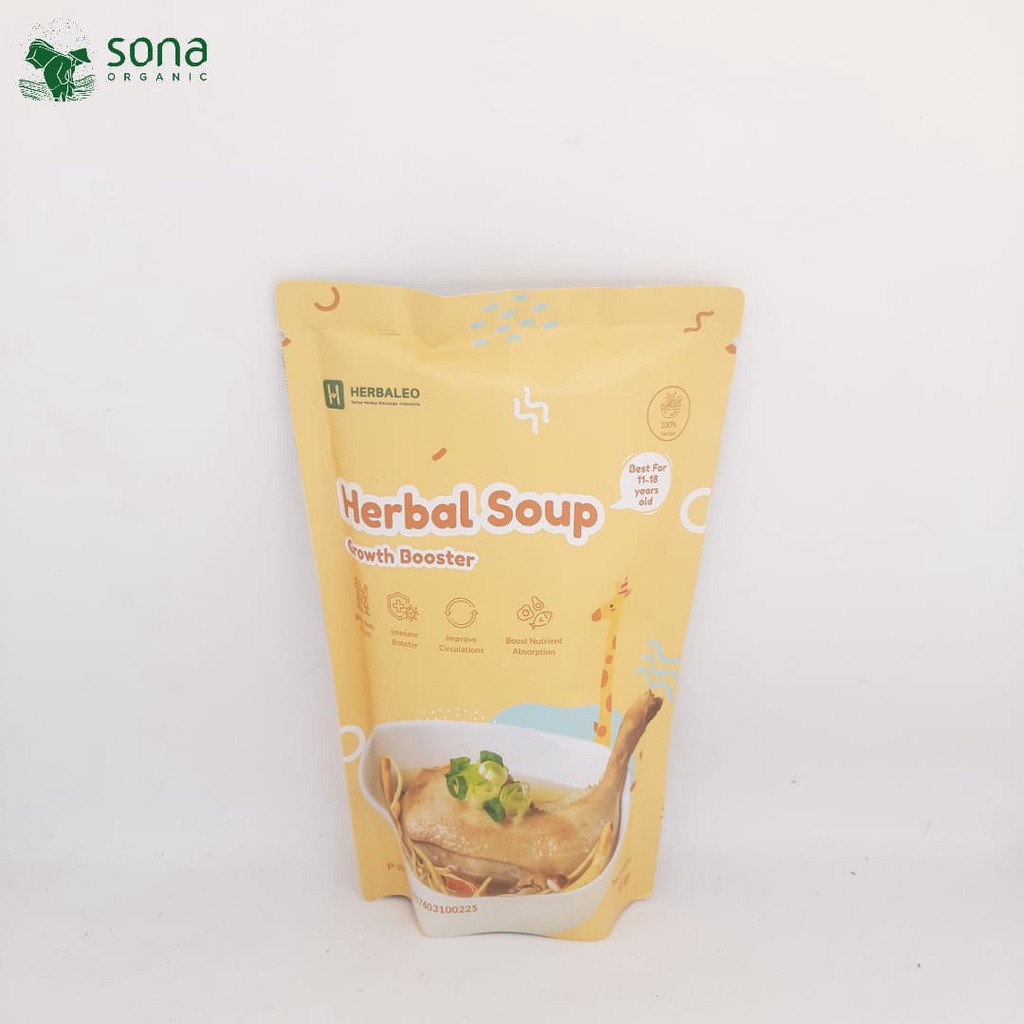 

Sup Herbal Kesehatan Anak 65g - Herbaleo - Tinggi Badan-Growth Booster