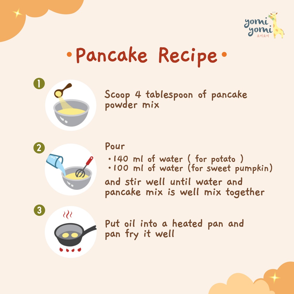 Baby Pancake/ Baby Pancake Mix/Pancake Mix/Pancake Bayi