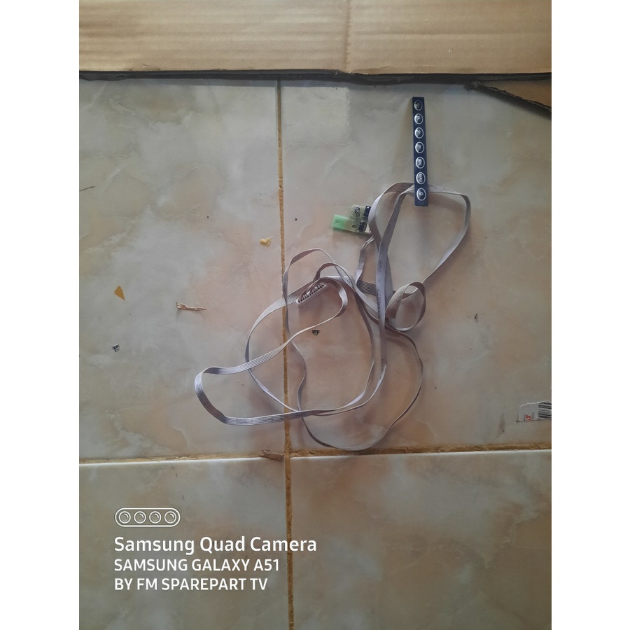 Tombol Sensor IR Tv Polytron PLD 43V863