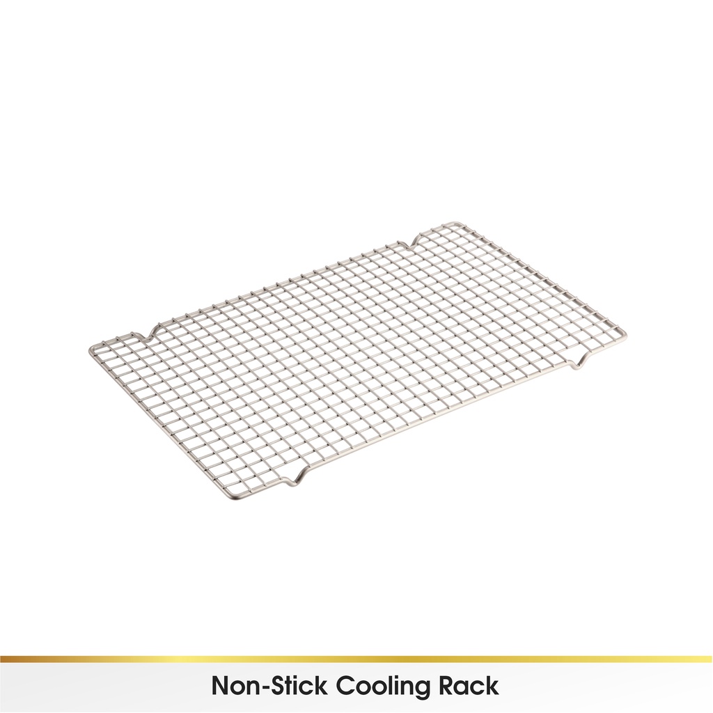 Non Stick Cooling Rack Single Rak Pendingin Baking Tatakan Kue Stainless Cake Cookies Roti