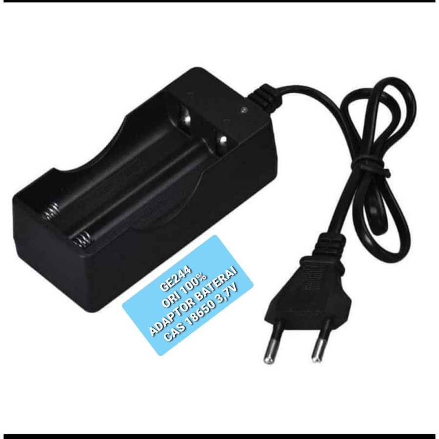 Dekstop Charger Casan 2 Slot i8650 For Senter Mic Dll i8650