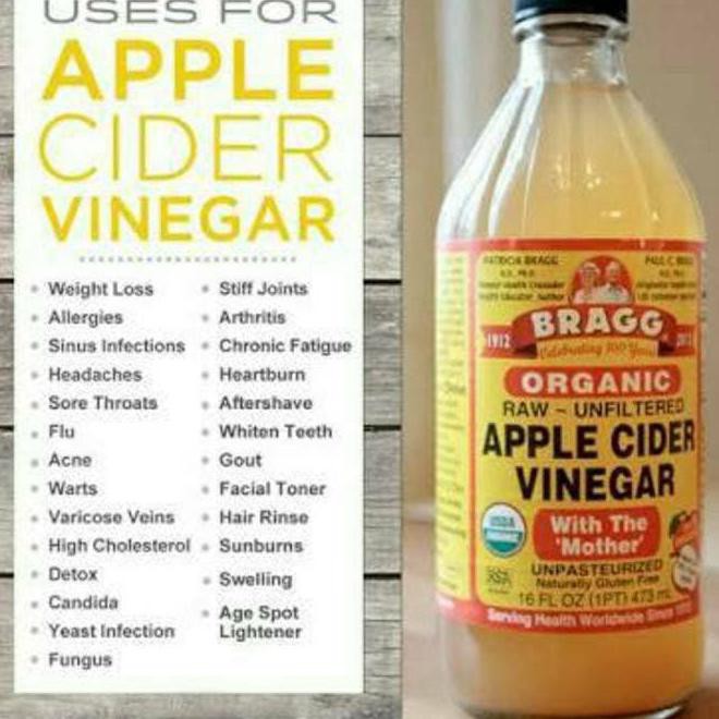 

Bragg Apple Cider Vinegar 946Ml / Cuka Apel 946 Ml