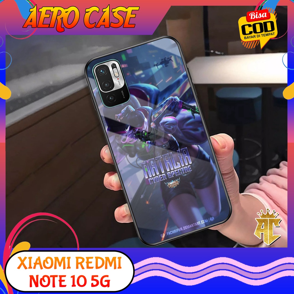 Case XIAOMI REDMI NOTE 10 5G - Casing REDMI NOTE 10 5G Terbaru AERO CASE [ MOTIF GAME MOBILE ] Silik