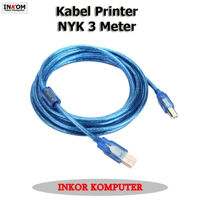 KABEL USB PRINTER  3 Meter GOOD QUALITY