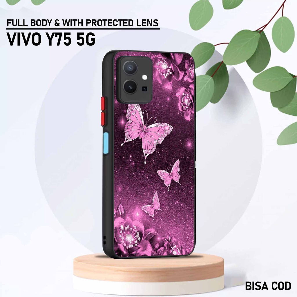 Case Vivo Y75 5G - Hardcase Vivo Y75 5G - Softcase Vivo Y75 5G - Cassing Elegant Vivo Y75 5G - Kesin