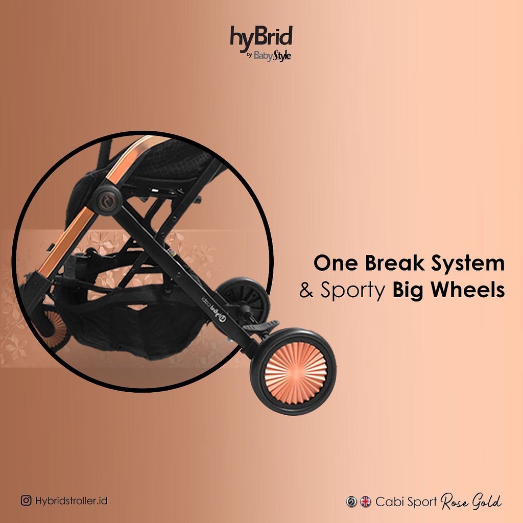 Hybrid Stroller Cabi Sport