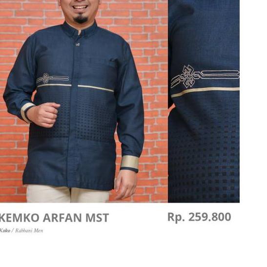 [ Murah ] MGK Baju koko kemko arfan mst rabbani original new best seller .