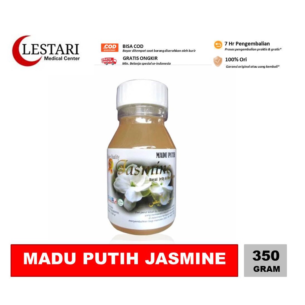 

Madu Putih Jasmine 350gr