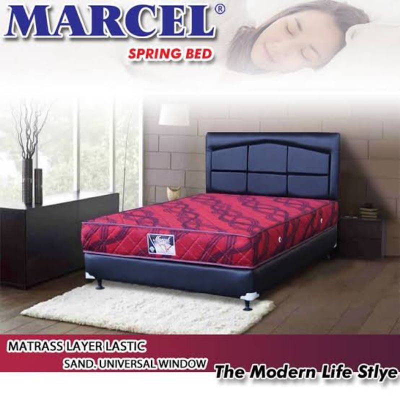 BIGLAND SPRINGBED SET DIVAN+SANDARAN MARCEL 160X200