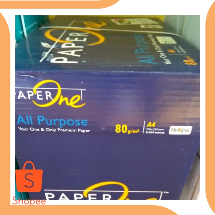

kertas A4 80 gram paper one 1 dus last stok 6Zept21