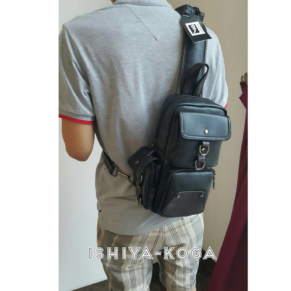 Tas Selempang Pria impor. -ISHIYA-KOGA- (original)