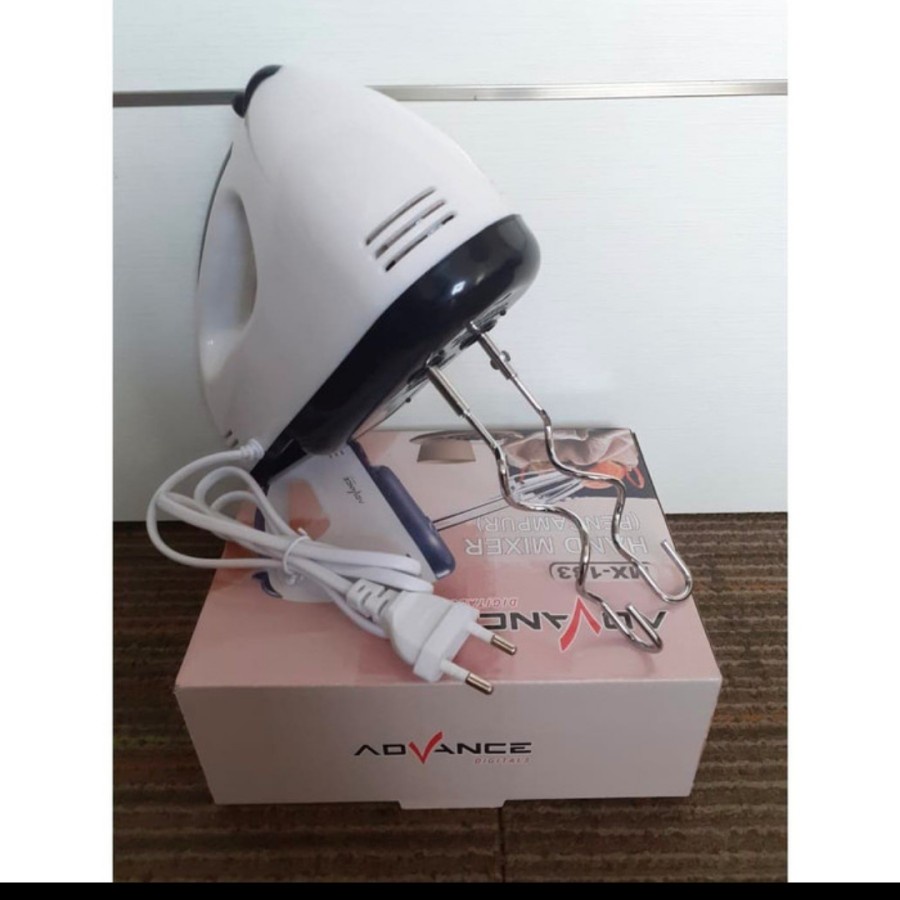 Promo COD!!! Advance Hand Mixer Untuk Membuat Kue Dan Lainya 7 Kecepatan MX-133 Berkualitas