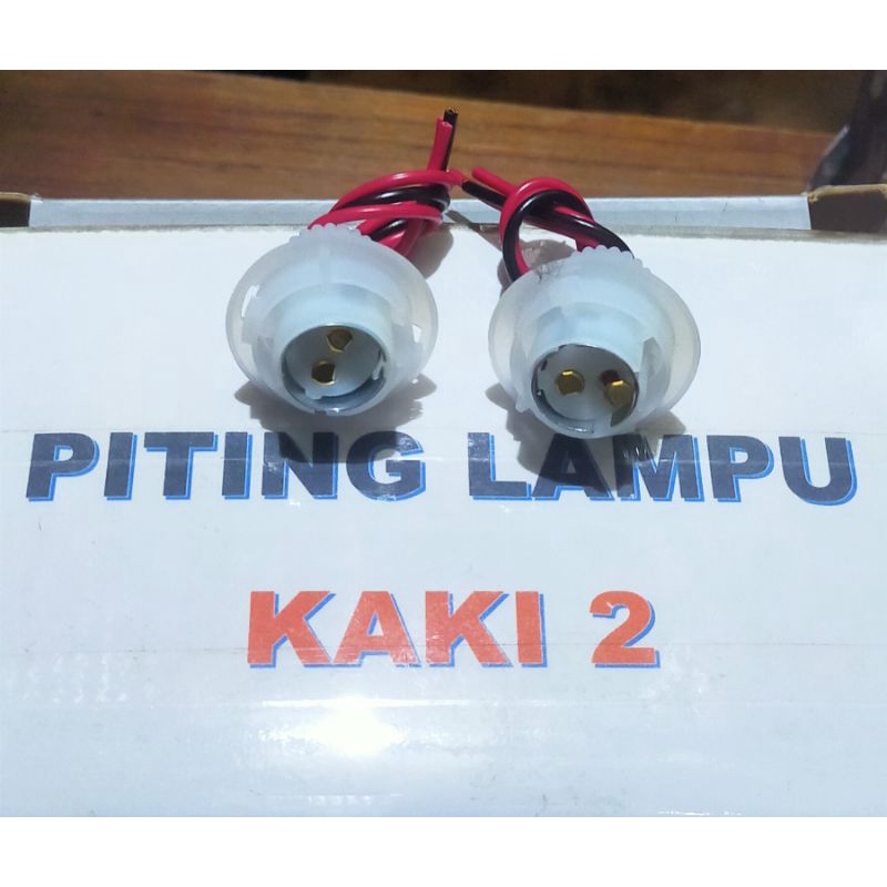 Soket lampu stop / sen + rumah (Kaki 1 atau kaki 2) / Fitting lampu stop / Universal