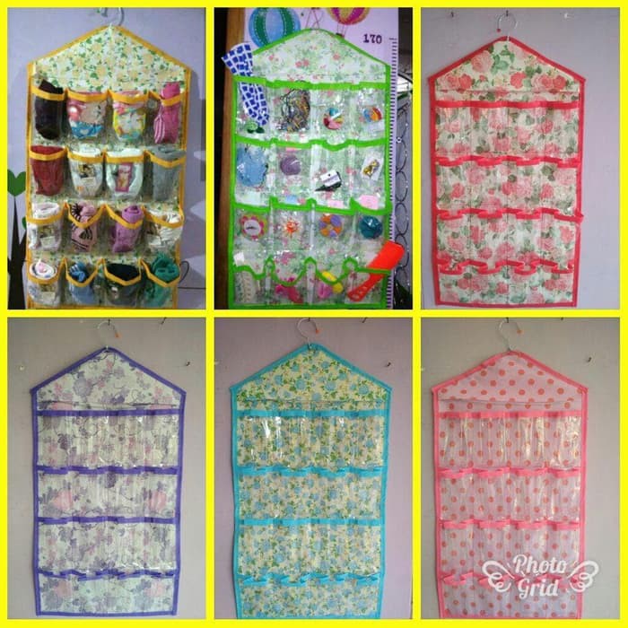 Rak Underwear Gantung / Underwear Pouch / Underwear Organizer