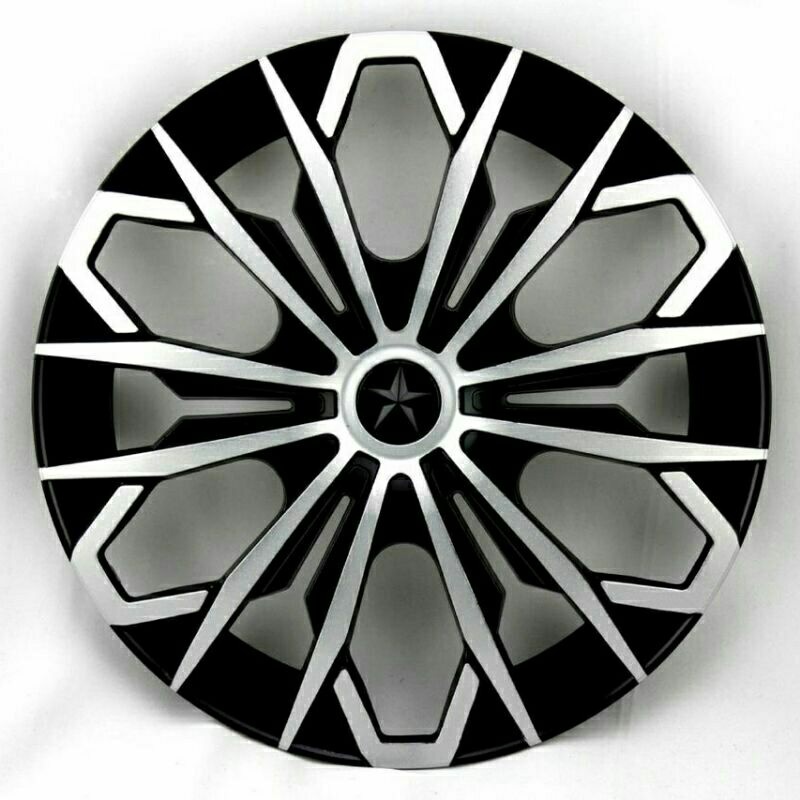 Dop roda velg mobil type JF Silver black