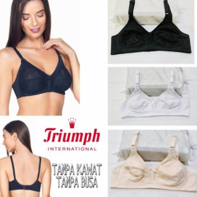 Triumph Classic Comfort bra (replace label) bh wanita // sisa ekspor