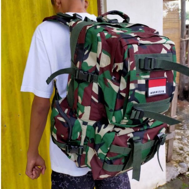 Tas Ransel Lebanon Tas Punggung Loreng TNI Malvinas Army