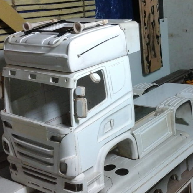 Ukuran Kabin Truk Miniatur - Pembuatan casis dan perdaun ...