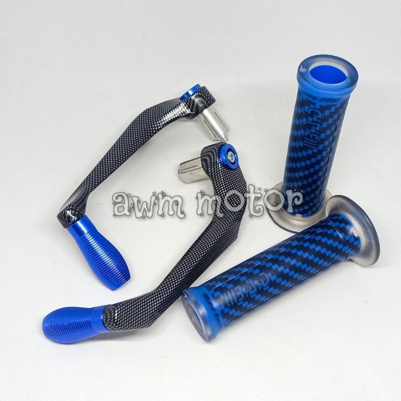 proguard carbon sabit + handgrip carbon BAD 1 paket universal