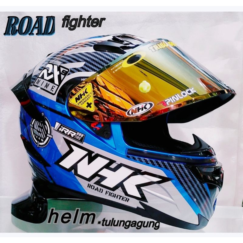 NHK RX 9 PAKET GANTENG SERIES JAKUB KUBAJZ RACING FLAT VISOR IRIDIUM, NHK RX9 PAKET GANTENG LENGKAP 