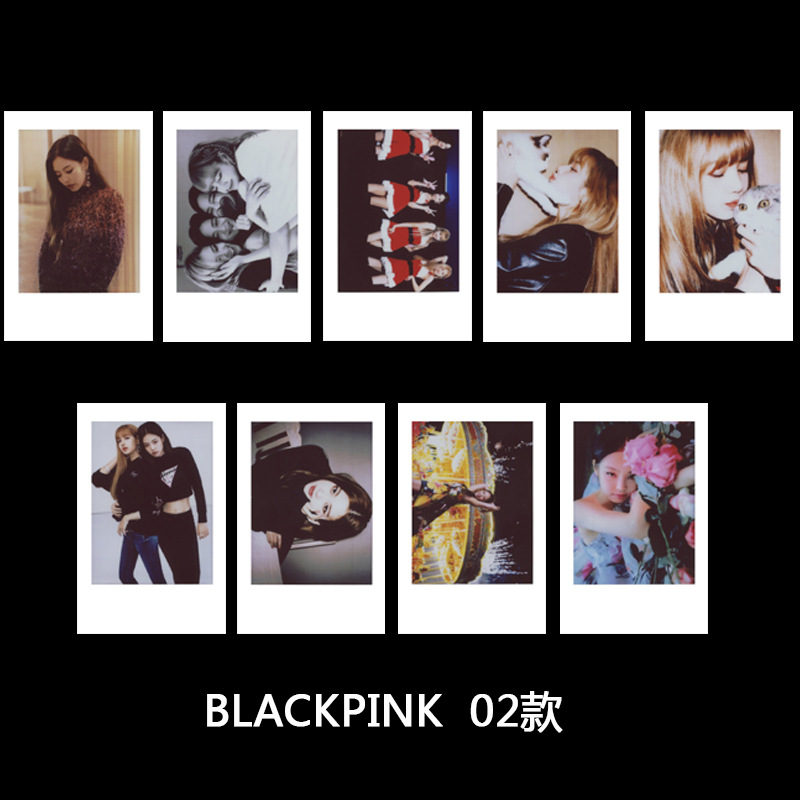 Kartu Lomo Foto Polaroid Kpop Blackpink Untuk Koleksi