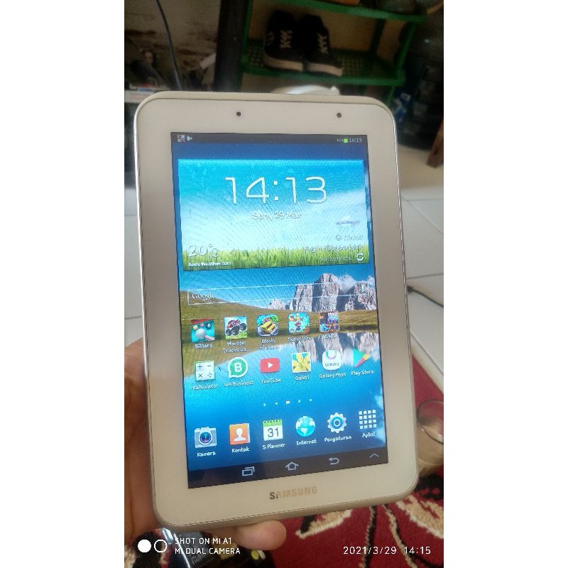 Samsung TAB 2.70 P3100 second batangan• tipe wifi only/TIDAK BISA SIMCARD