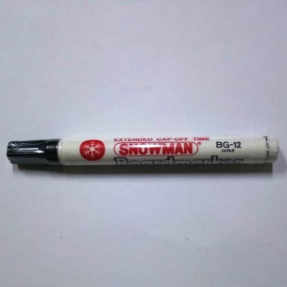 

SPIDOL SNOWMAN WHITEBOARD / WHITE BOARD MARKER BG-12 TERMURAH ( SATUAN )