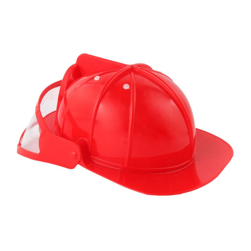 Mary Anak Fireman Helm Topi Pemadam Kebakaran Fancy Dress Aksesoris Anak Halloween P