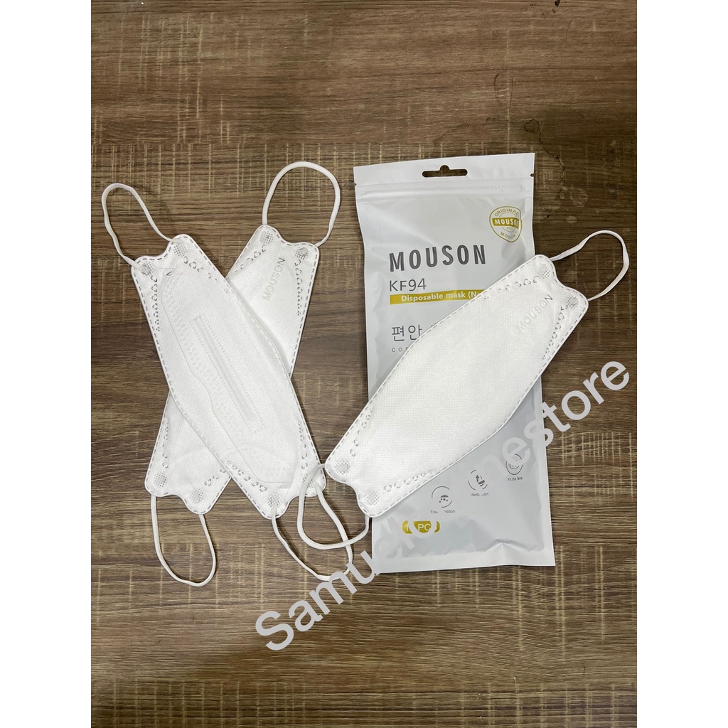 masker / kf94 / alat medis / kesehatan / masker kf94 mouson isi 10pcs