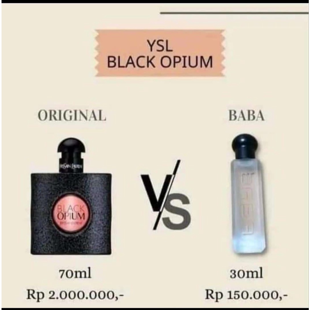 TOP SELLER BABA PARFUM EAU DE ORIGINAL + Free Tisu Basah isi 50